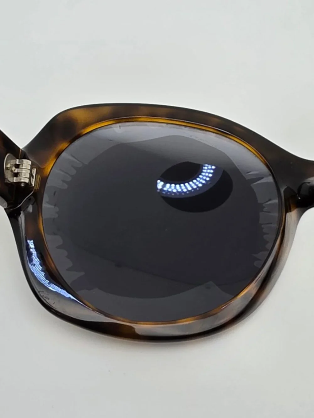 Ray-Ban RB4191 710/71 Light Havana Frame Polarized Grey Lens Sunglasses Italy